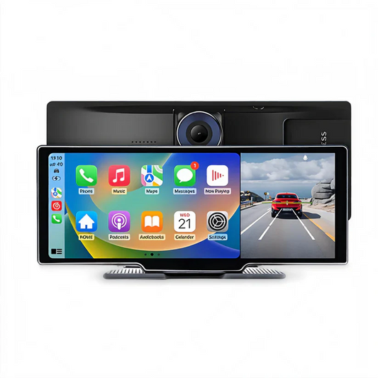 4K Dash Cam with Wireless CarPlay & Android Auto